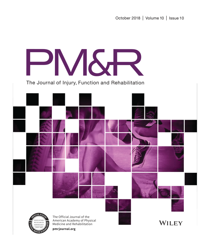 new PM&amp;R cover