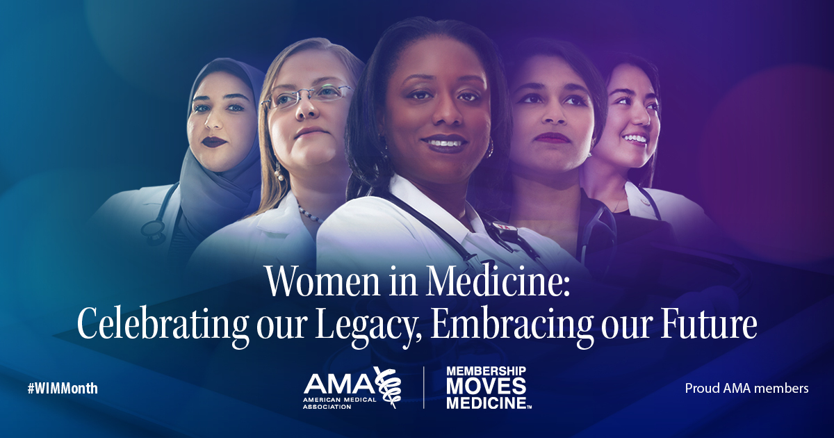 women-medicine-month-facebook-social-graphic